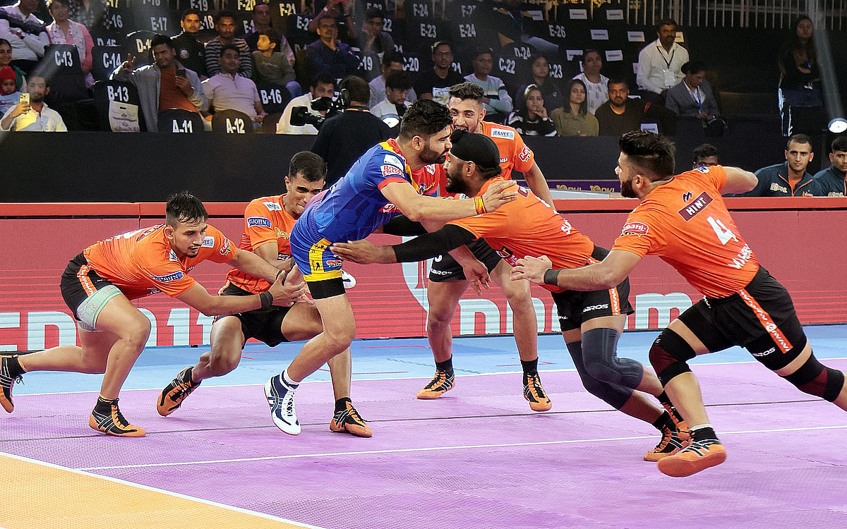 PKL 10: Zafardanesh helps U Mumba get better of U.P Yoddhas 34-31 in their first match