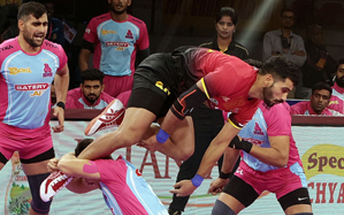 PKL: Bengaluru Bulls end home leg with close win over Jaipur Pink Panthers