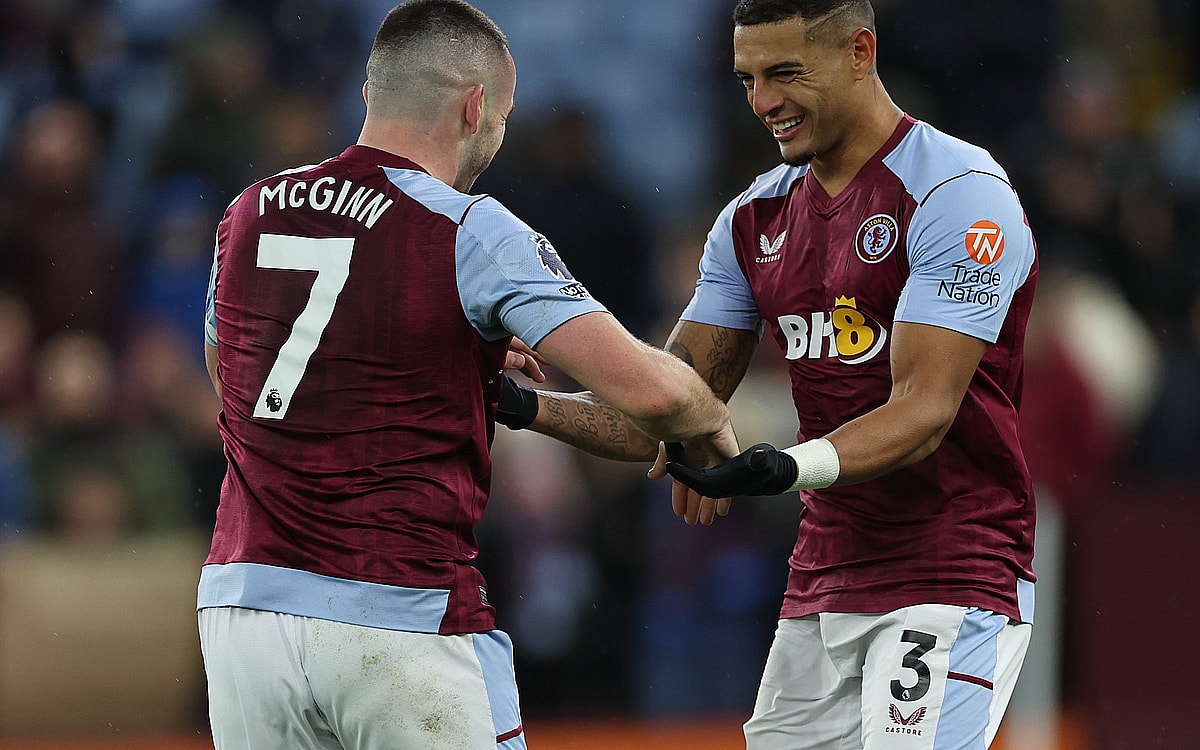 Premier League: McGinn secures record home victory for Aston Villa