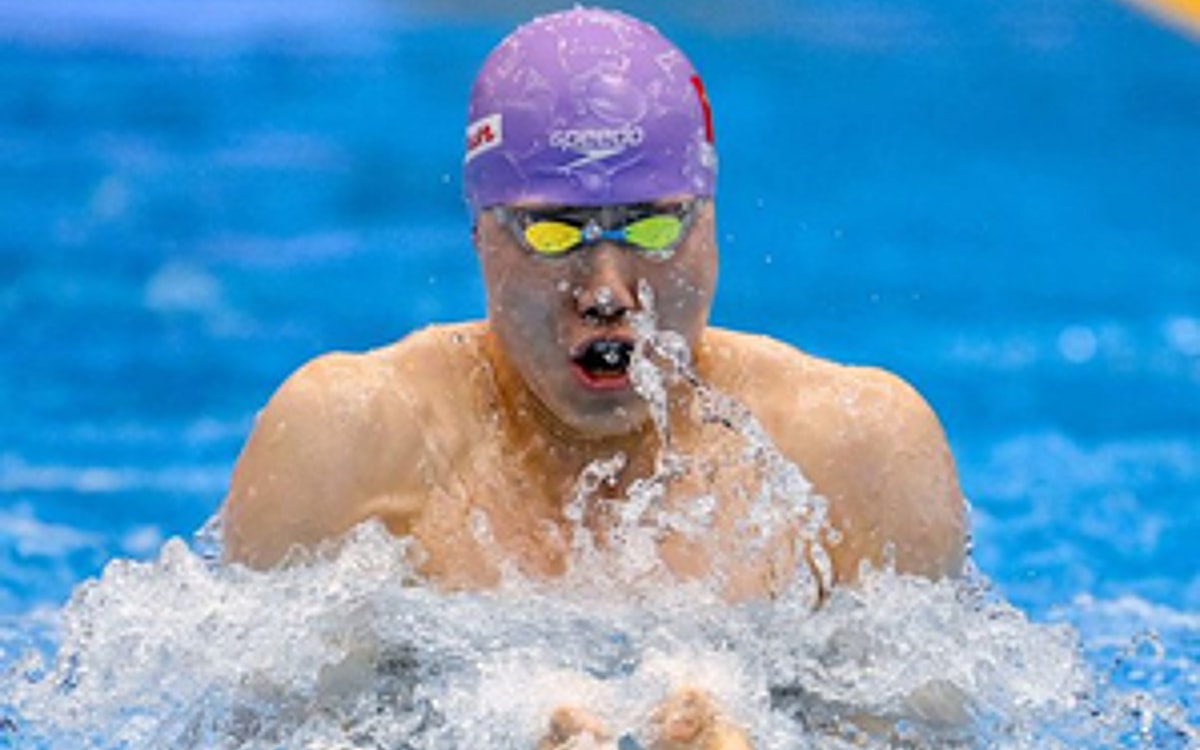 Qin takes men's 50m breaststroke gold in China's national swimming championships