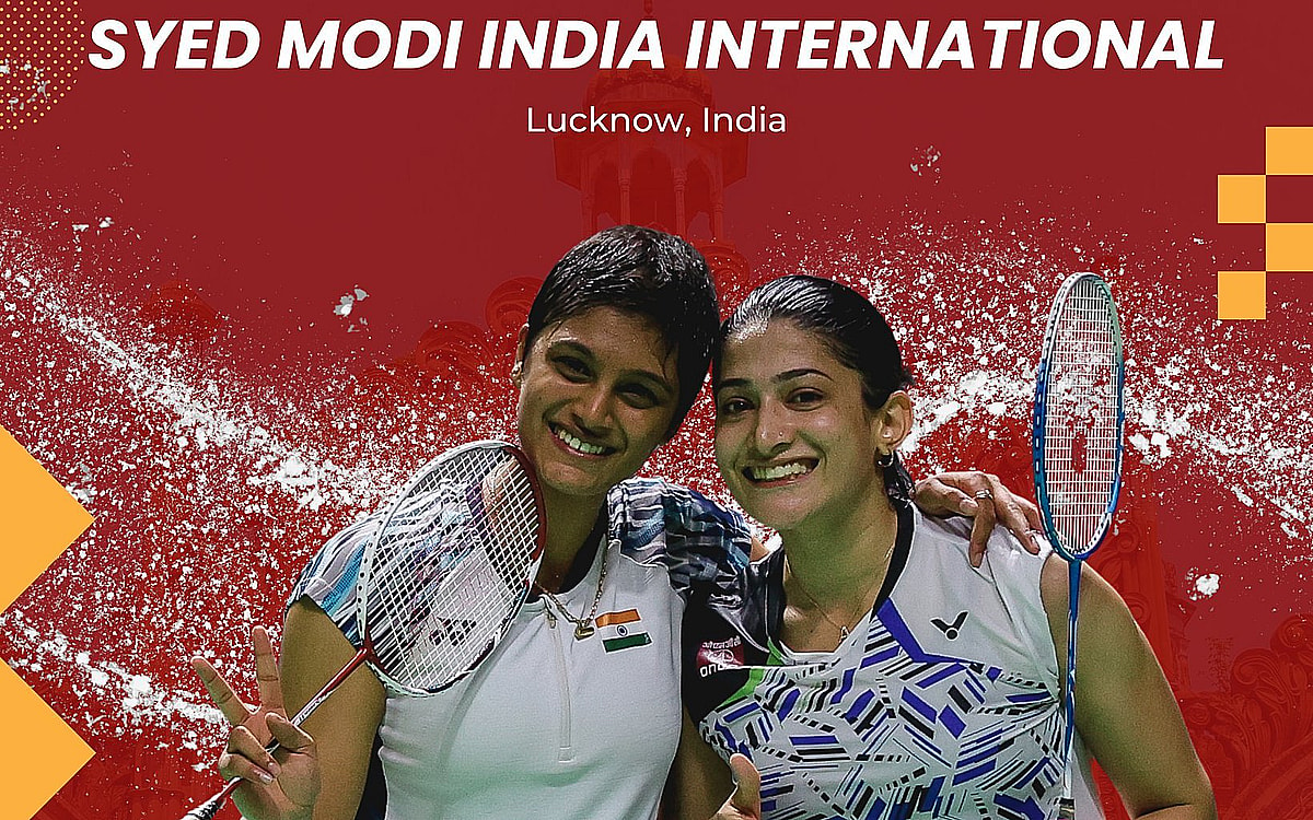 Tanisha-Ashwini Finishes Runner-up In Syed Modi India International Badminton