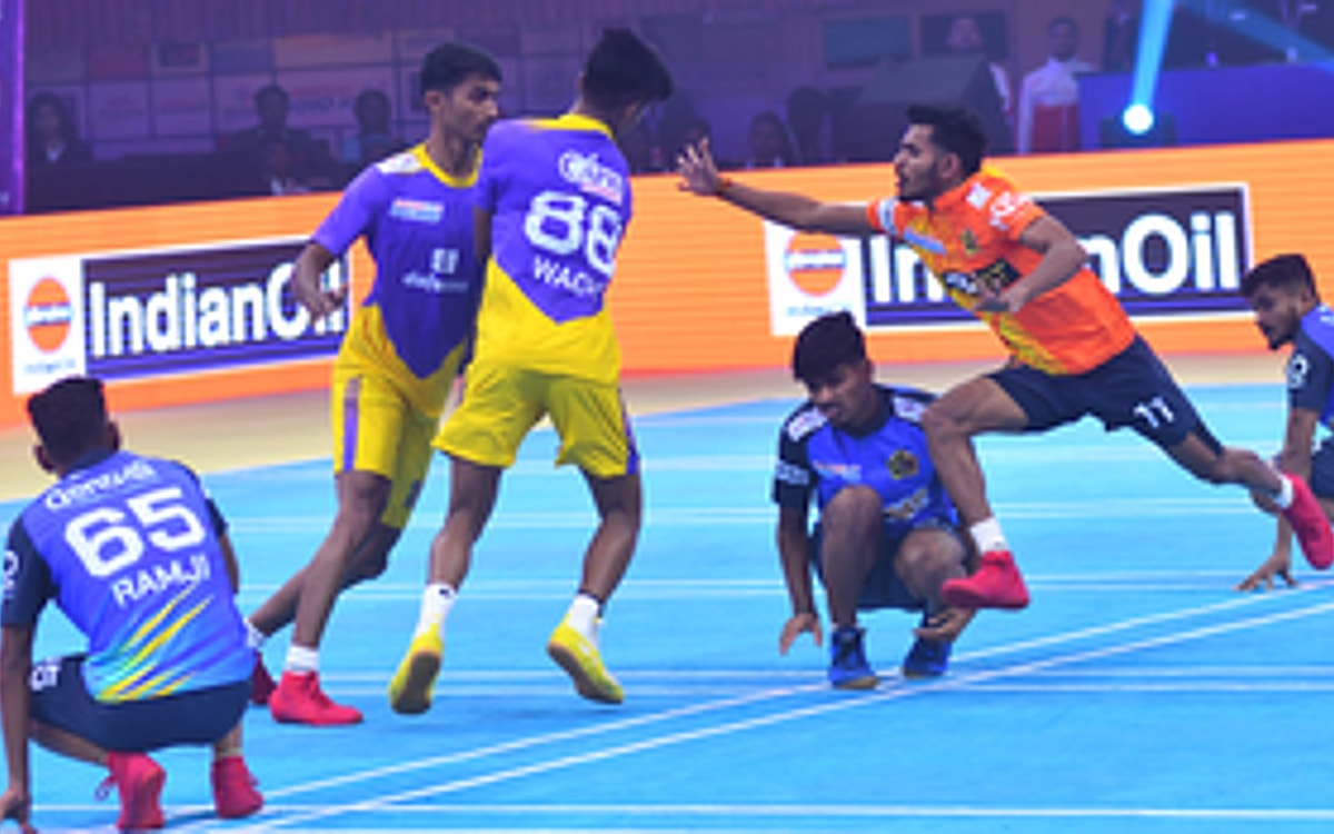 UKK Season 2: Gujarat Giants Register Massive Win Over Telugu Yoddhas (Ld)