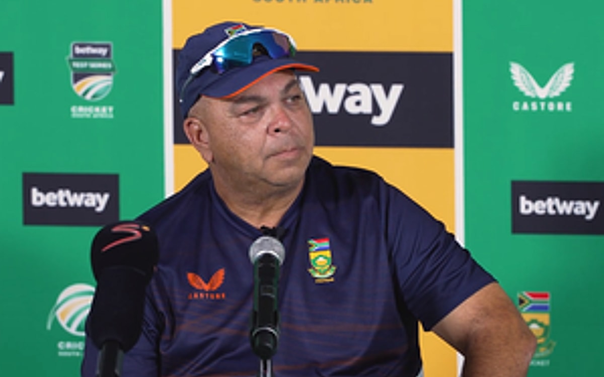 Win Over India Massive For Us; South Africa Have Really Gelled As A Unit, Says Shukri Conrad