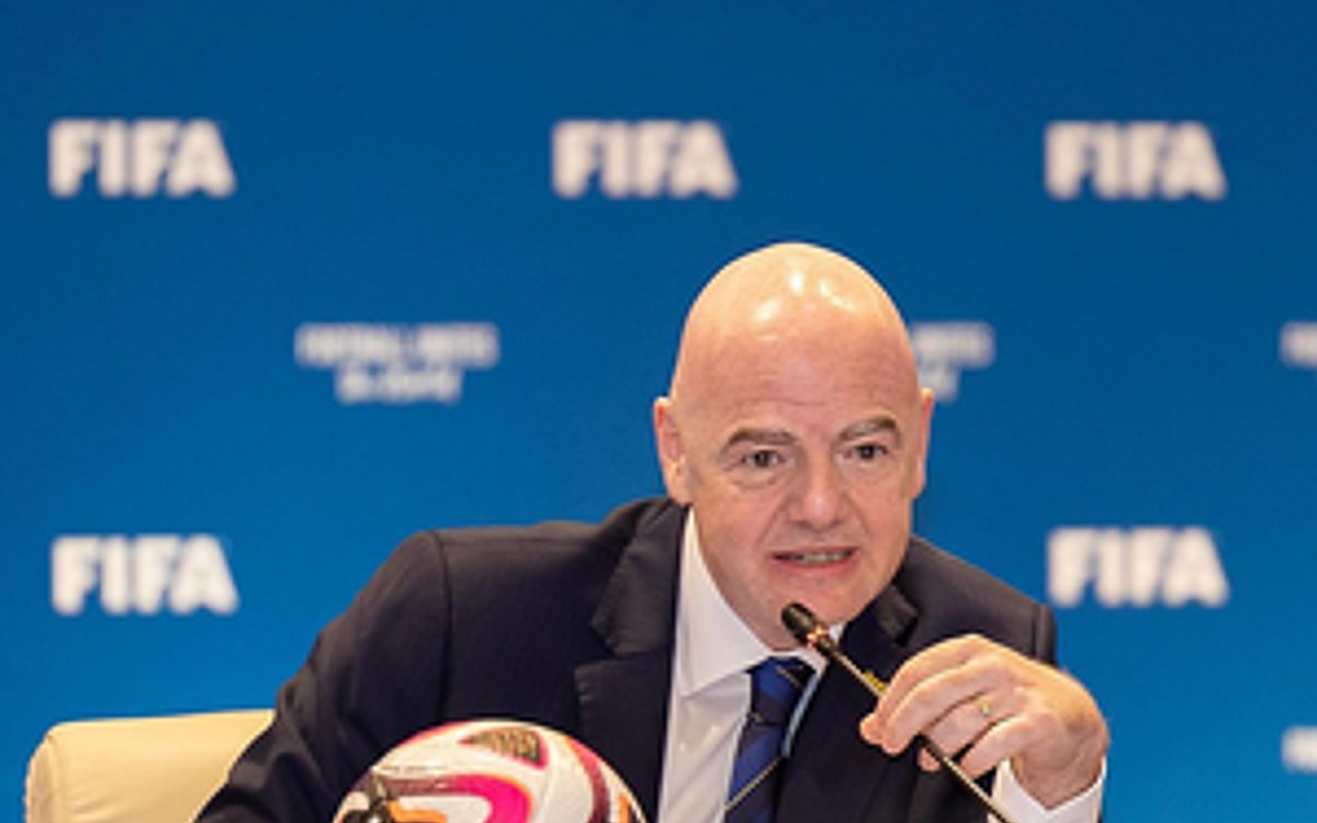 Without referees, there’s no football, says FIFA President Gianni Infantino