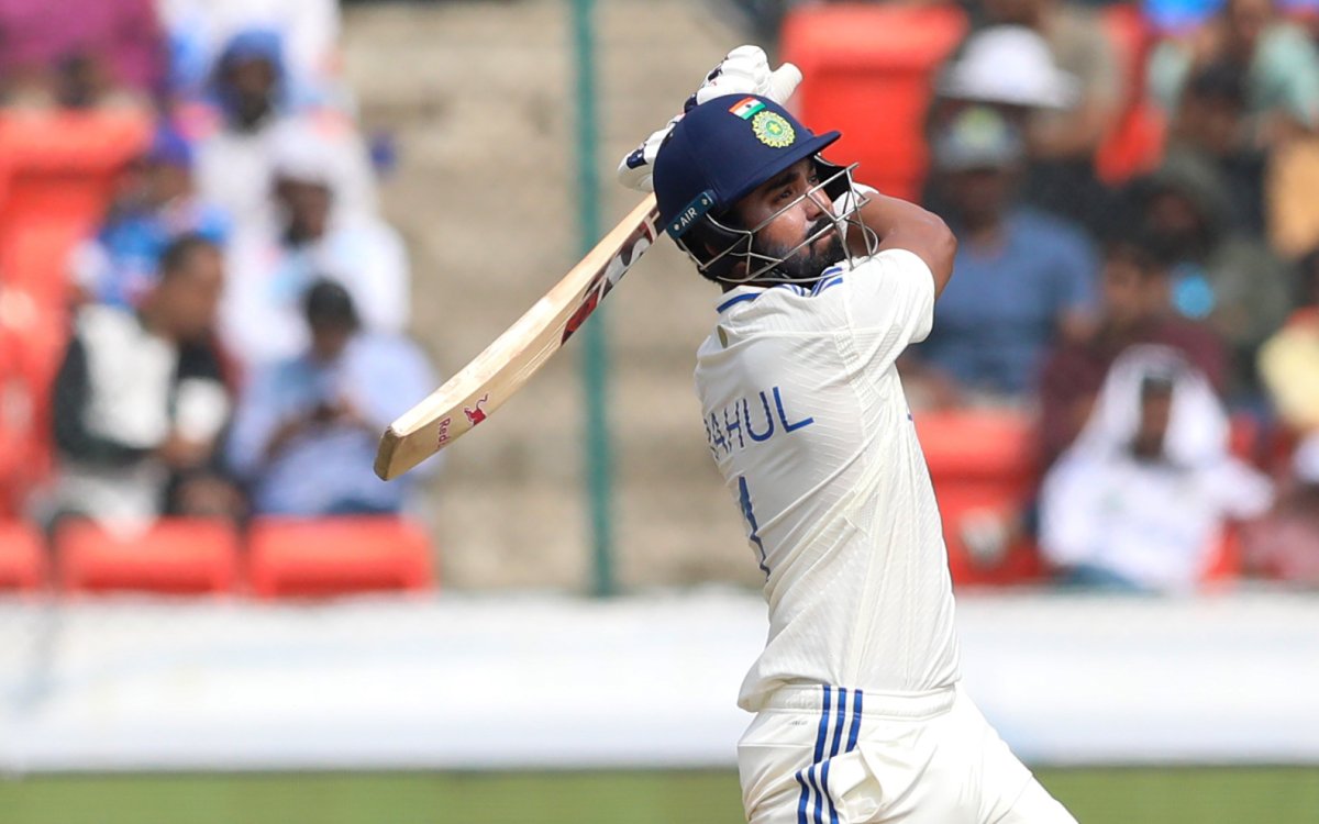 1st Test: Rahul, Axar Keep Steady India After Hartley Dismisses Top-order In Chase Of 231