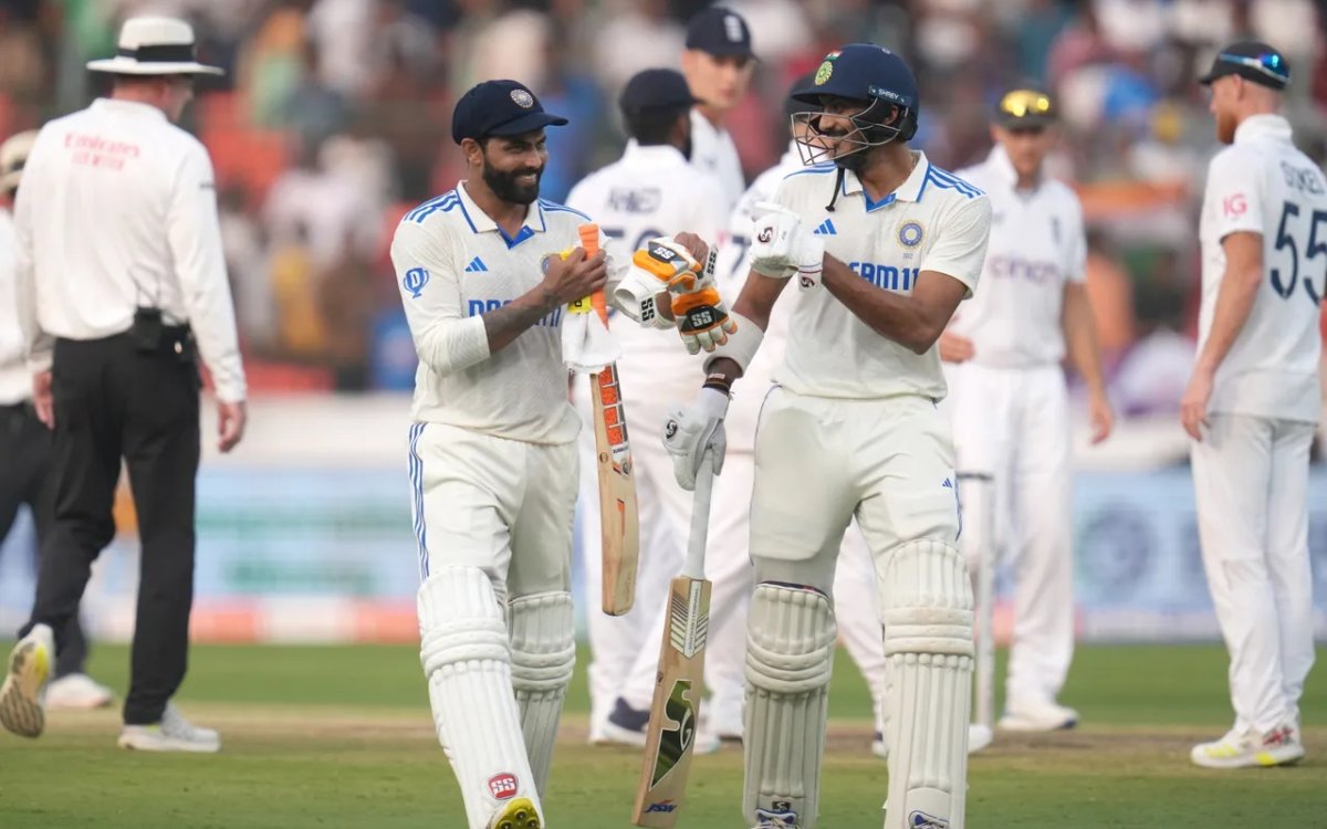 1st Test: Rahul, Jadeja, Axar Help India Grab First-innings Lead Of 175, End Day Two At 421/7