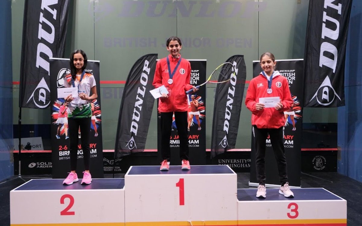 Anahat finishes runner-up at 2024 British Junior Open squash