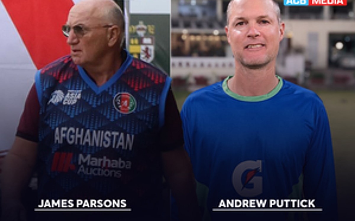 Andrew Puttick Named As Afghanistan Batting Coach; Gordon Parsons Appointed U19 Team Mentor