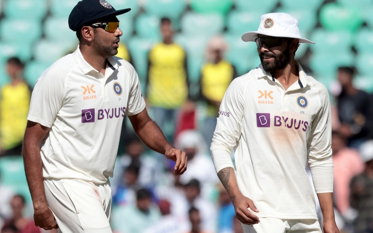 Ashwin, Jadeja Named In ICC Test Team Of The Year