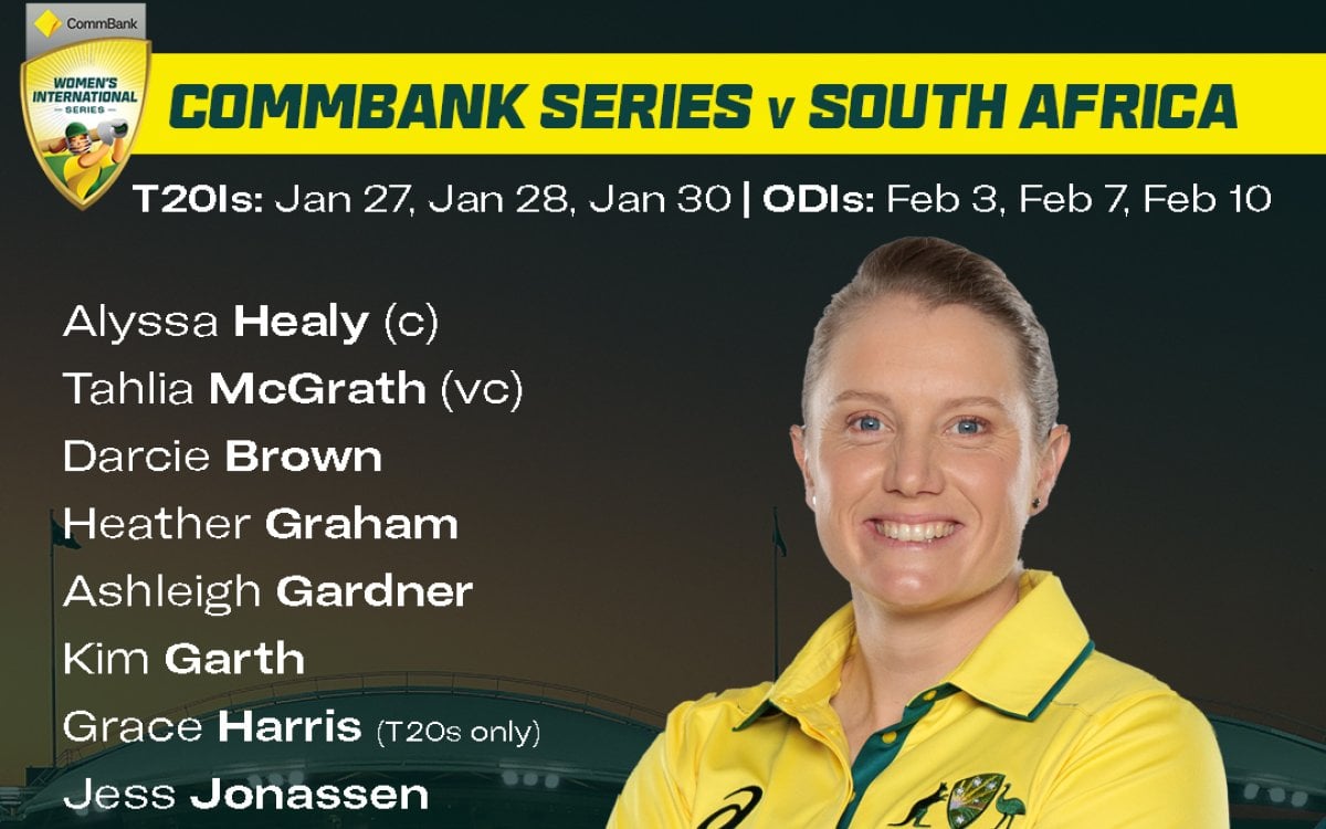 Australia Name Women s White-ball Squads For Multi-format South Africa Series