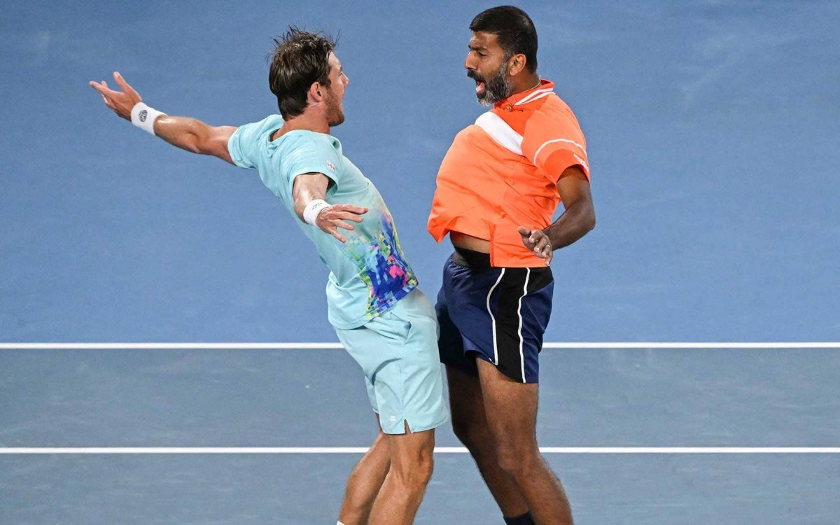 Australian Open: I'm at level 43, not age 43, says Rohan Bopanna after winning first men's doubles t