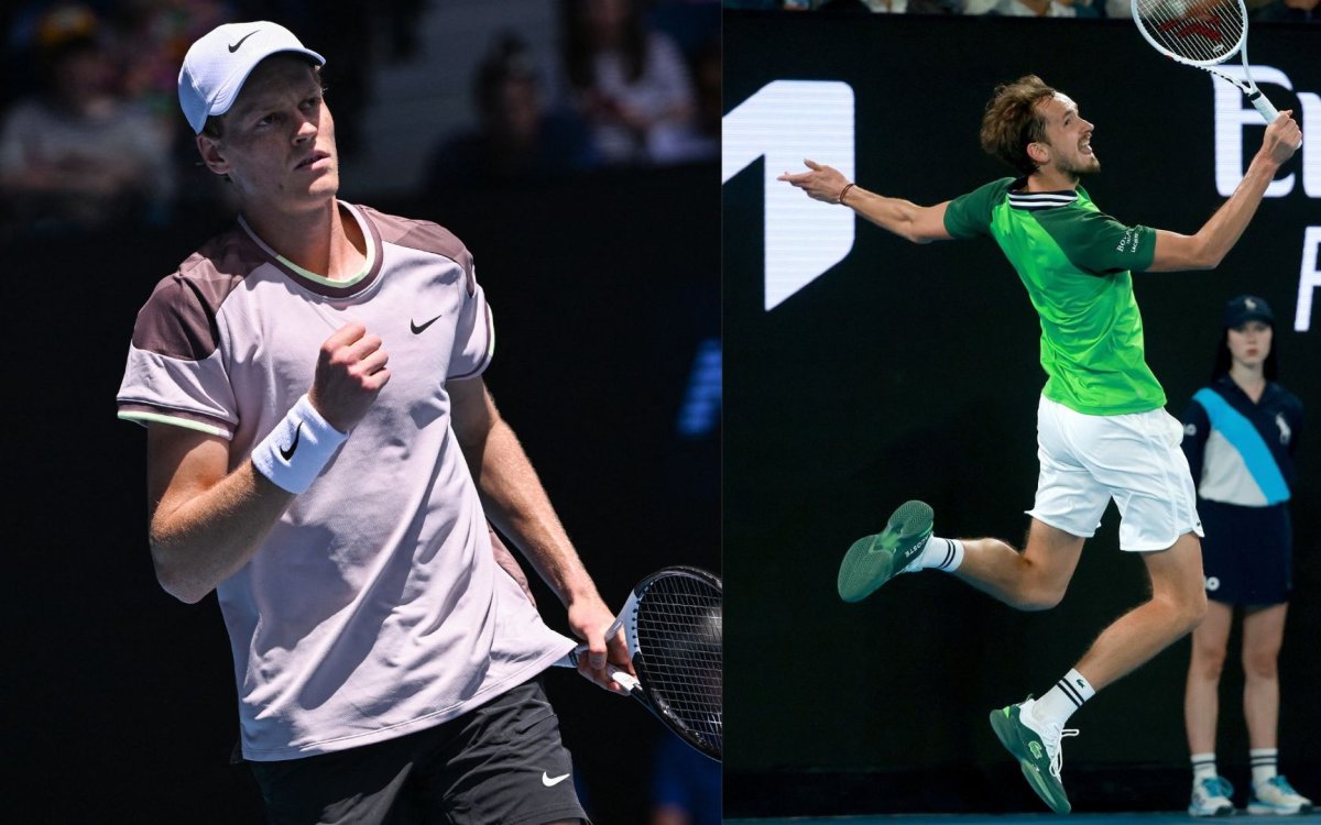 Australian Open: Sinner beats Baez; Medvedev survives 5-set thriller to reach Rd- 4