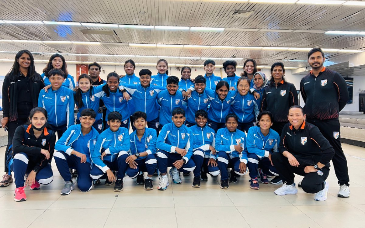 Football: Determined India Arrive In Dhaka For U19 SAFF Women’s Championship