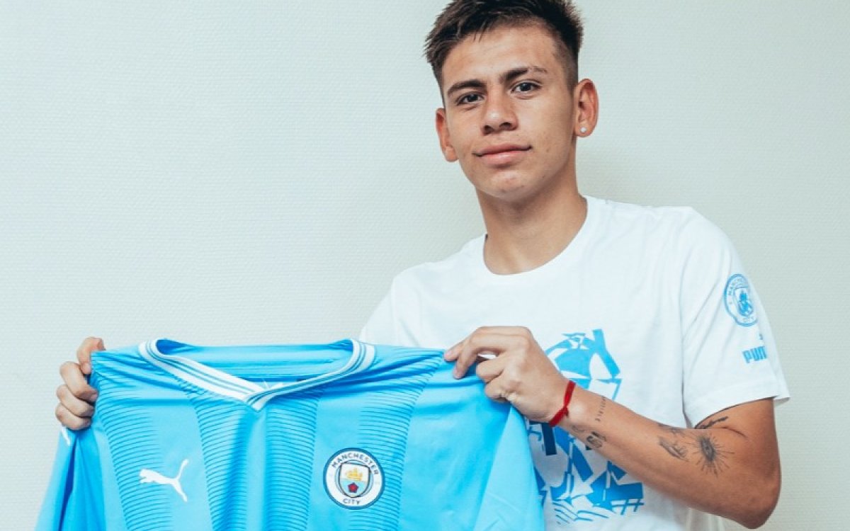 Football: Manchester City Sign Argentina Starlet Claudio Echeverri From River Plate