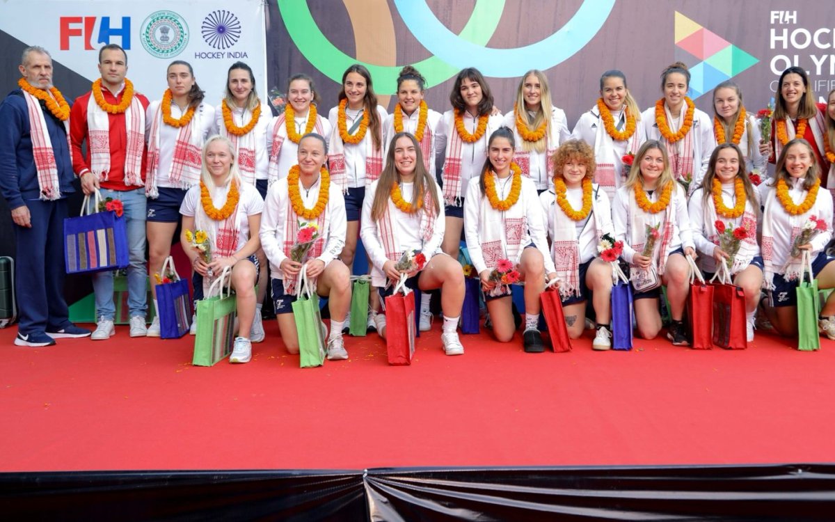 Hockey Olympic Qualifiers: Czech Republic Women's Hockey Team lands in Ranchi, aims for maiden Olymp