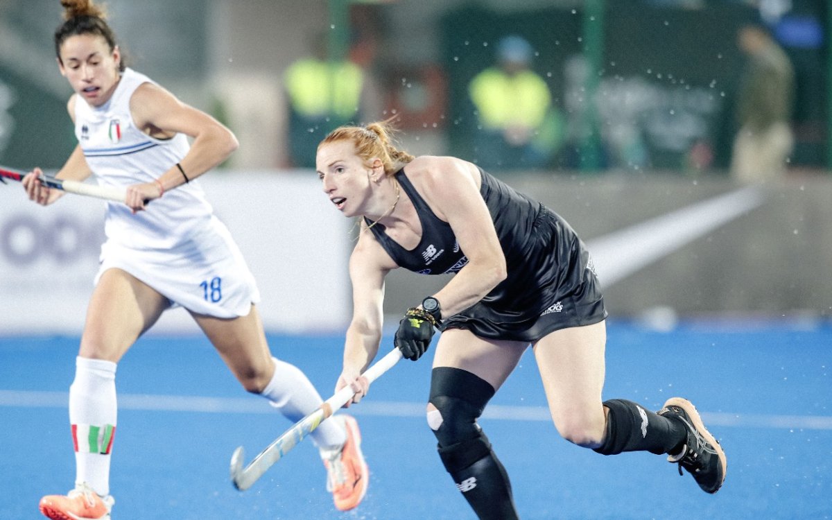 Hockey Olympic Qualifiers: Frances Davies  Brace Helps New Zealand Beat Italy 3-0