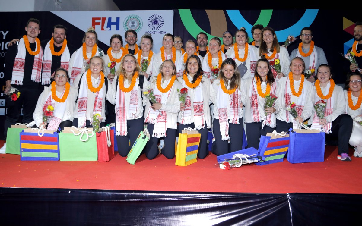 Hockey Olympic Qualifiers: Germany Women s Team Arrives, Targets Spot For Paris Olympics