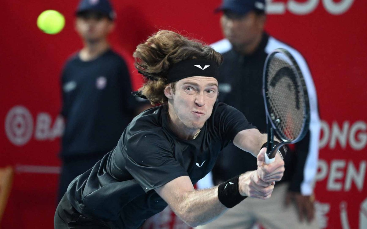 Hong Kong Open: Andrey Rublev Quells Chinese Wildcard Shang, To Meet Ruusuvuori In Final