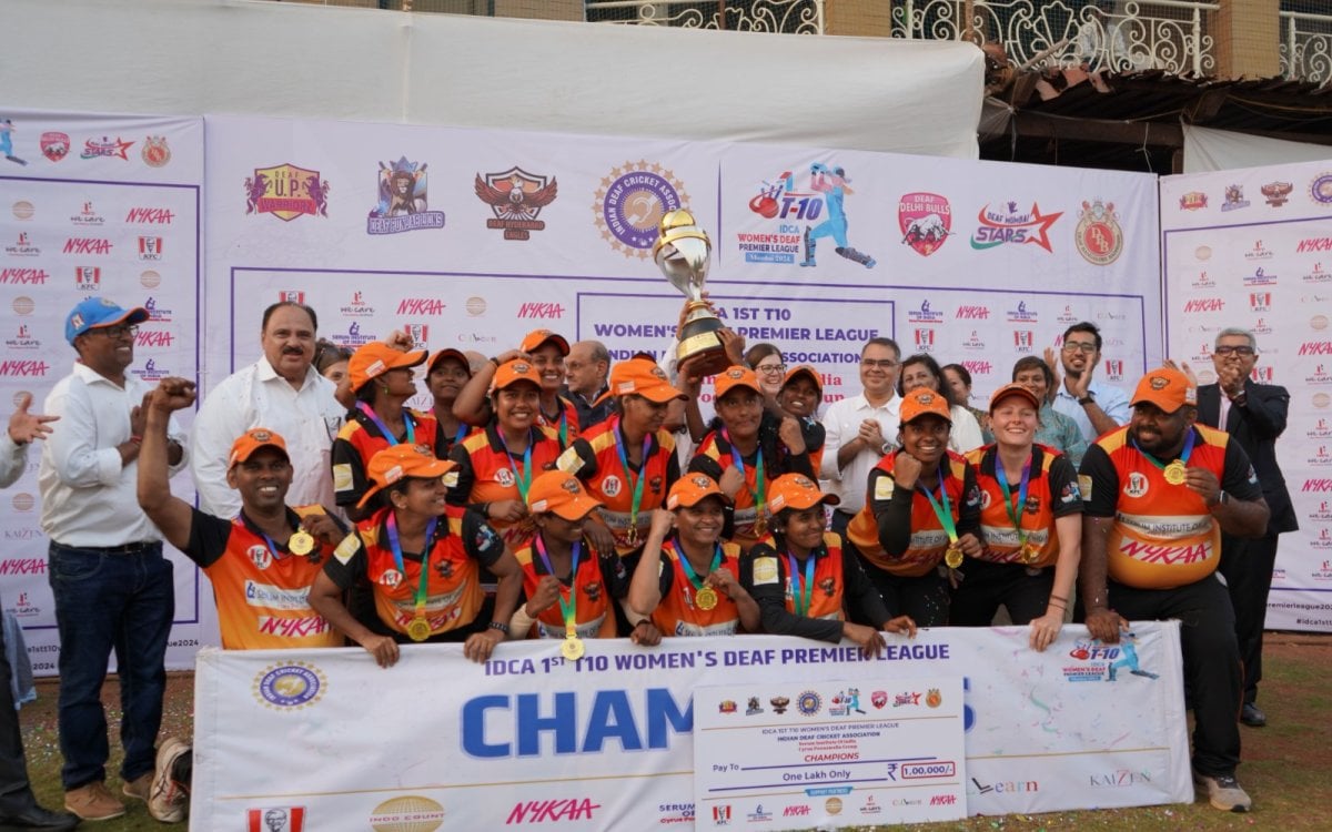 Hyderabad Eagles crowned champions of Women’s Deaf Premier League