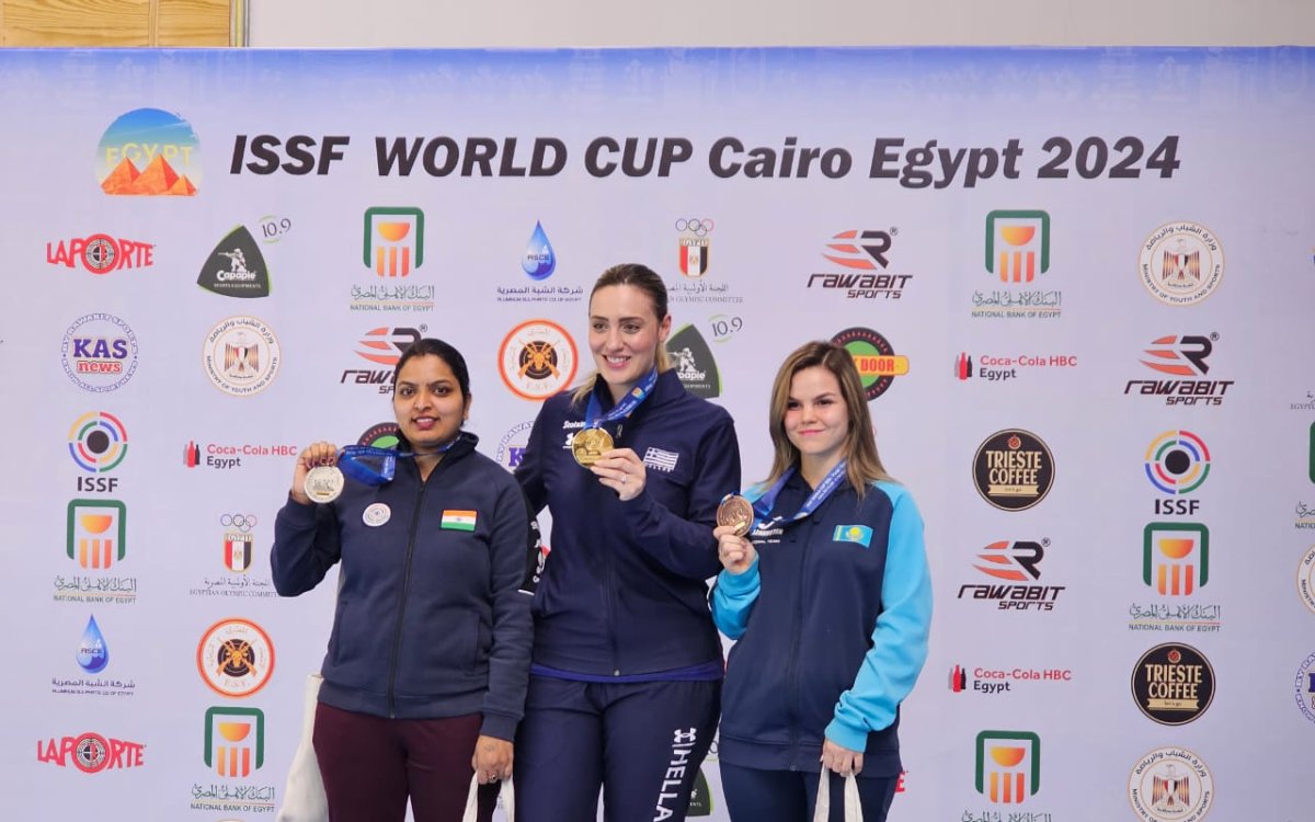 ISSF World Cup 2024: India s Anuradha Devi Wins Silver On Debut