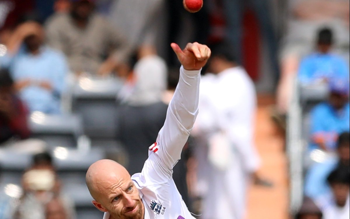 Jack Leach doubtful for England’s second Test against India due to knee injury