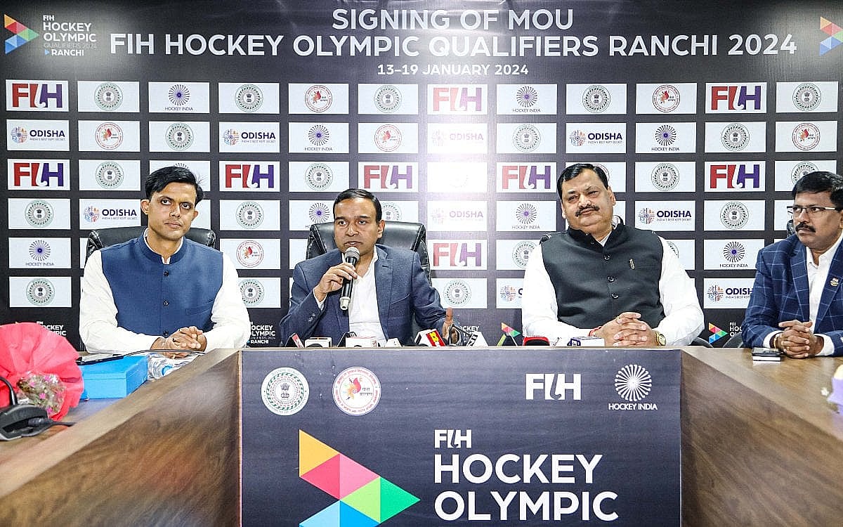 Jharkhand Gear Up To Host FIH Hockey Olympics Qualifiers 2024