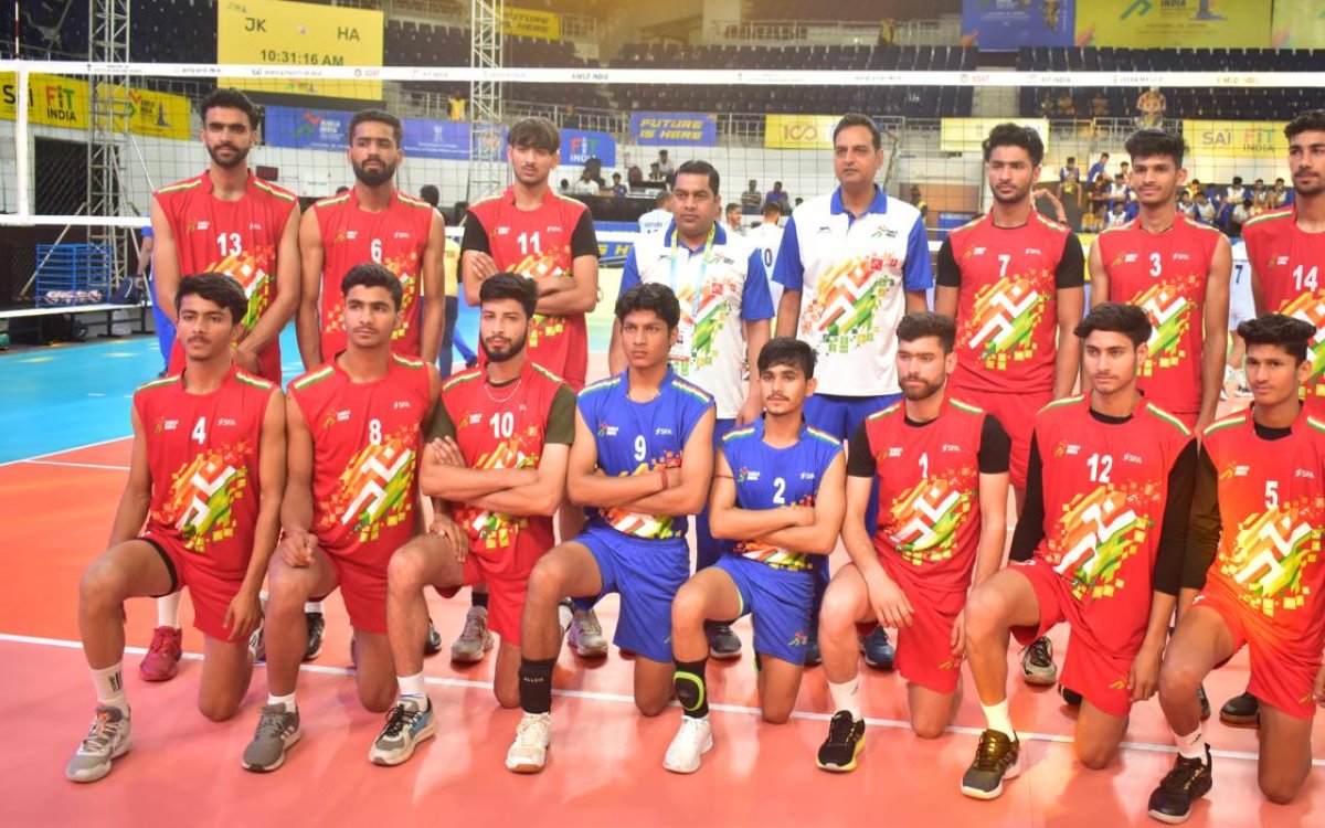 KIYG 2023: Despite Lack Of Facilities And Minimum Training, Jammu And Kashmir Volleyball Team Punches Above Their Weight