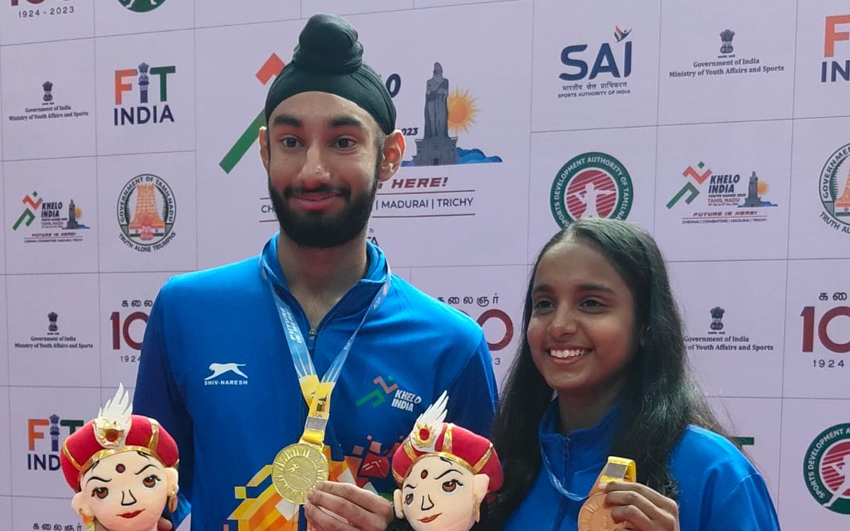 KIYG: Pooja Arthi R, Tavneet Singh Emerge Champions In Squash