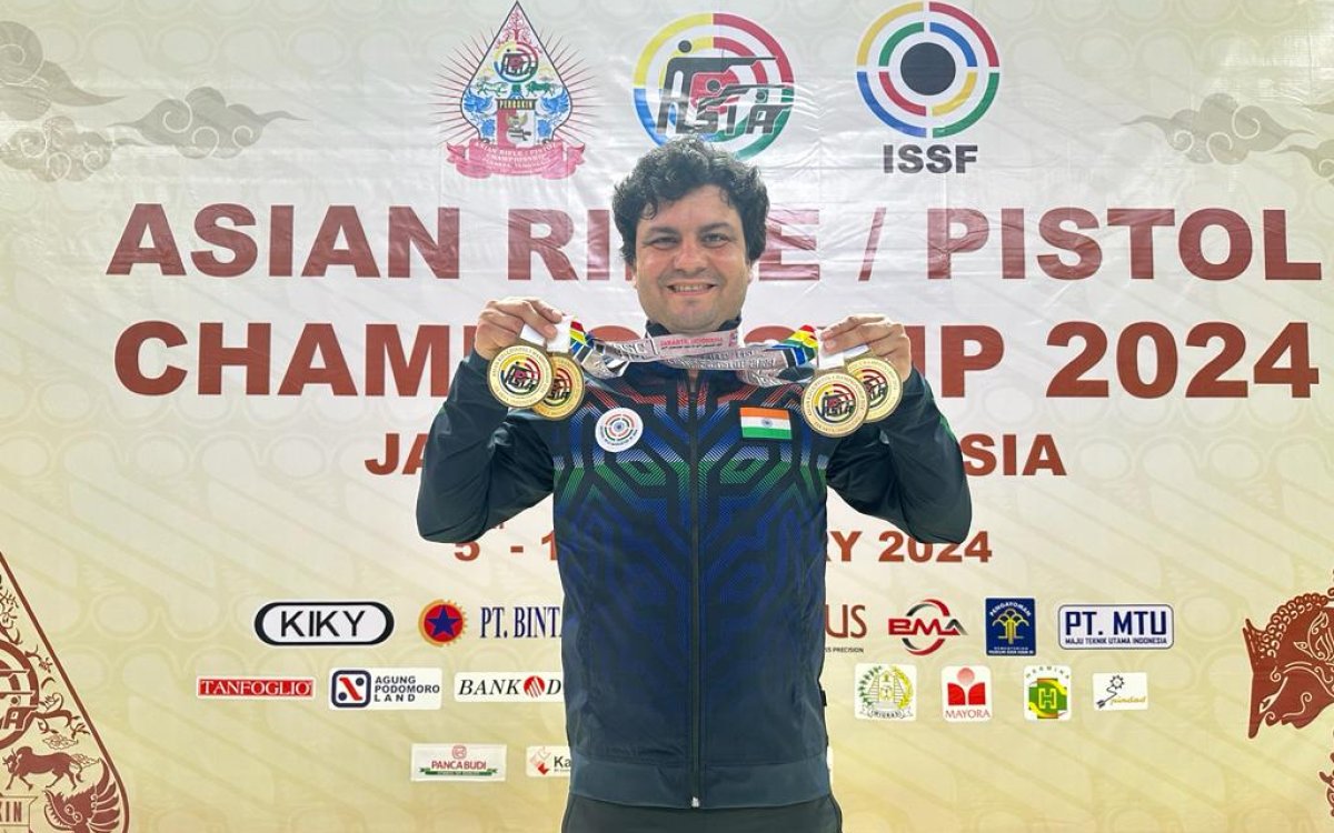 Lakshay Sheoran Wins Bronze, Misses Men’s Trap Quota By A Whisker