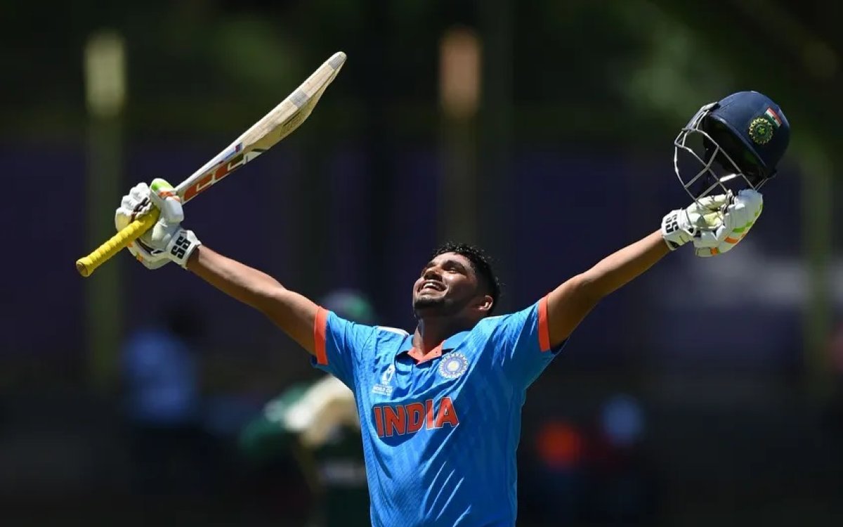 Men's U19 World Cup: Musheer Khan's hundred; Naman Tiwari's 4-53 help India outplay Ireland