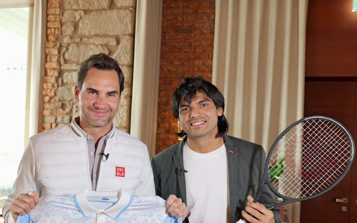 Neeraj Chopra Meets Roger Federer, Says: ‘It’s A Dream Come True For Me’