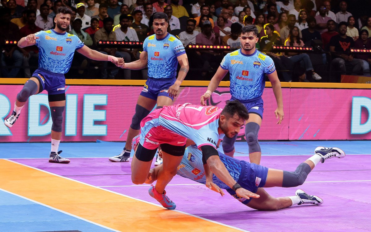 PKL 10: Arjun's Super 10, Ankush's High 5 propel Jaipur Pink Panthers to an emphatic win