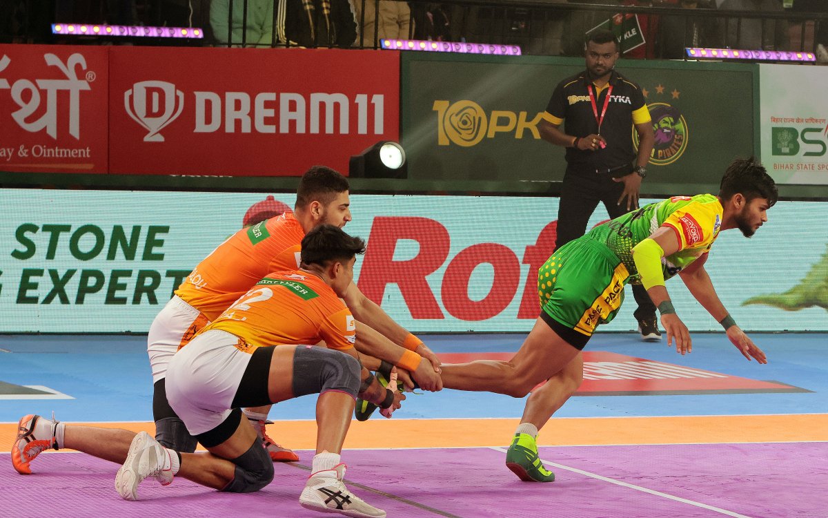 PKL 10: Patna Pirates Held 32-32 By Puneri Paltan In A Thriller, Remain Unbeaten At Home