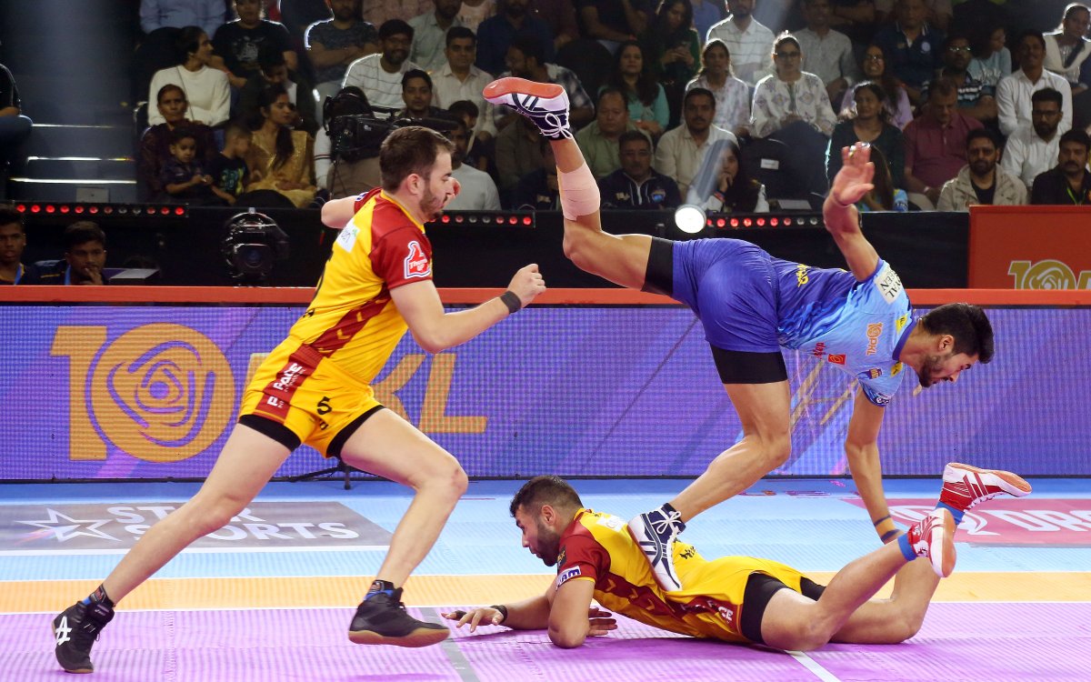 PKL 10: Strong defence, High 5s from Vaibhav and Shubham help Bengal Warriors beat Telugu Titans