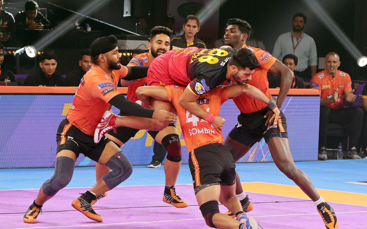 PKL 10: U Mumba Begin Home Leg In Style, Beat Bengaluru Bulls 40-35