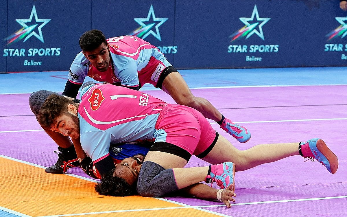 PKL: Arjun and Reza shine as Jaipur Pink Panthers ease past Haryana Steelers