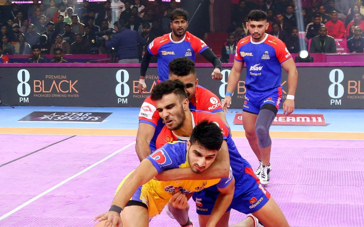 PKL: Vinay records Super 10 as Haryana Steelers take down Tamil Thalaivas