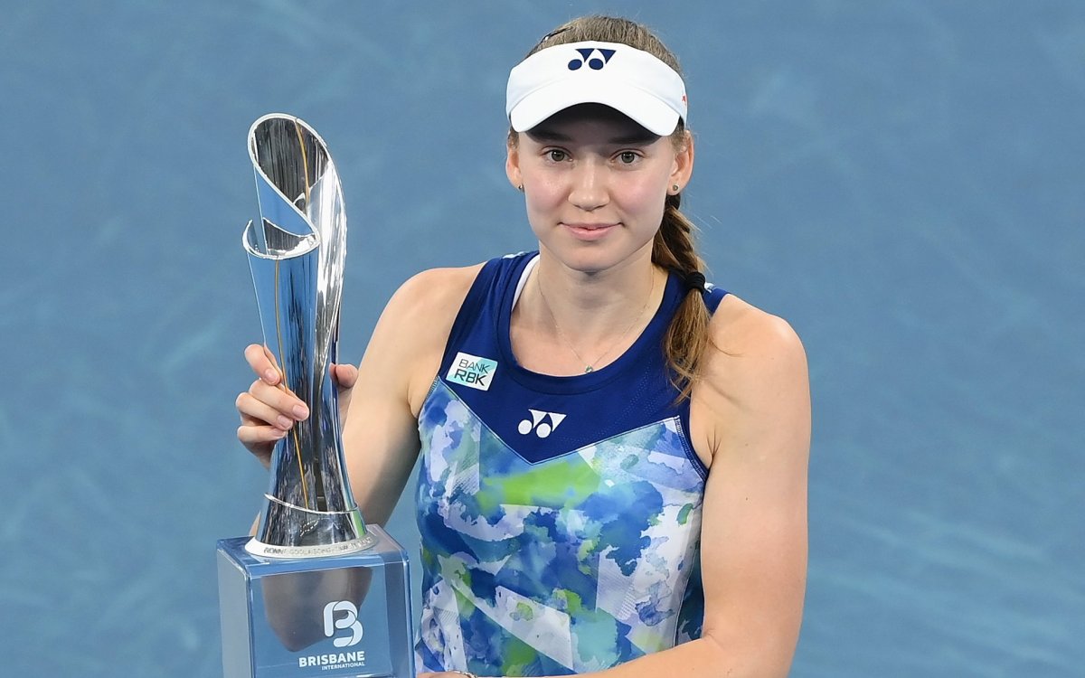 Rybakina Eases Past Sabalenka To Win Brisbane International