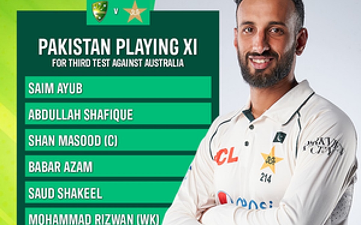 Saim Ayub To Debut As Pakistan Name Playing XI For SCG Test; Afridi Rested