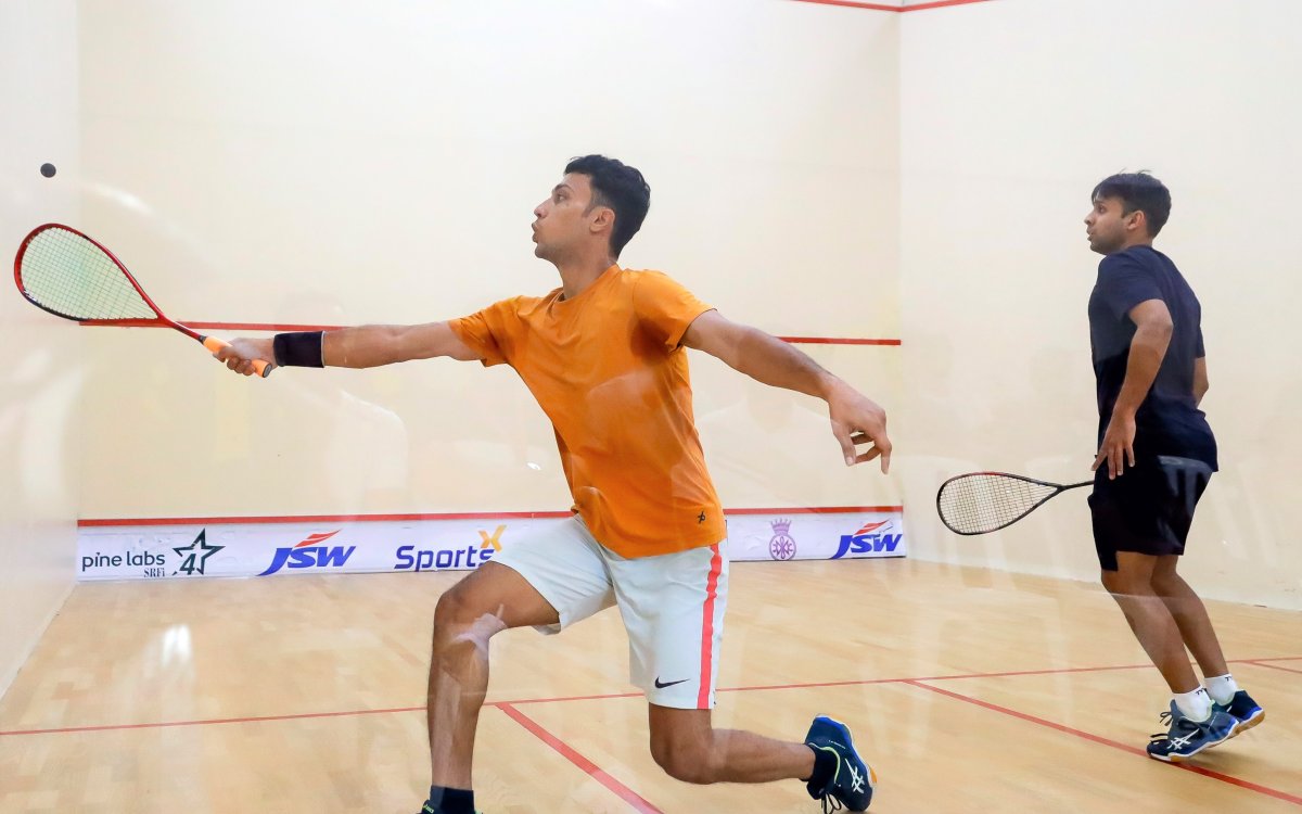 Senior Squash Open: Patel, Chavan Score Hard-fought Wins