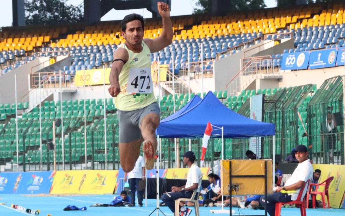 Stopped Training After Mother’s Accident, UP Long Jumper Tauseef Finally Gets Career Back On Track