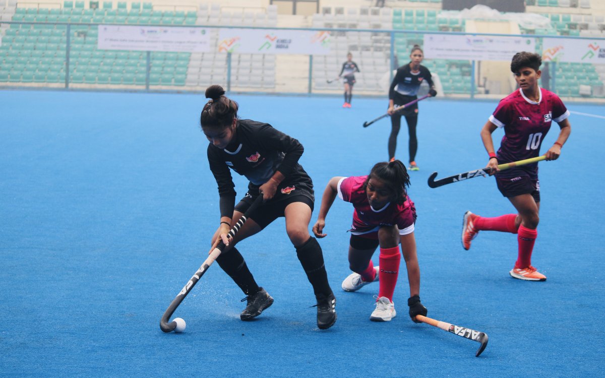 Sub-jr Women s Hockey League: SAI Shakti, Anantapur Sports Academy Win On Day 5