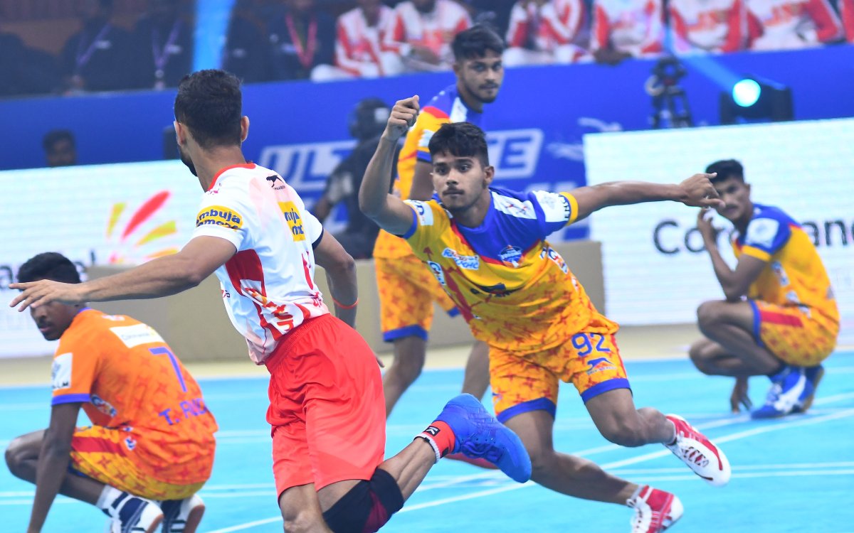 UKK Season 2: Gujarat Giants go top with dominating win over Telugu Yoddhas