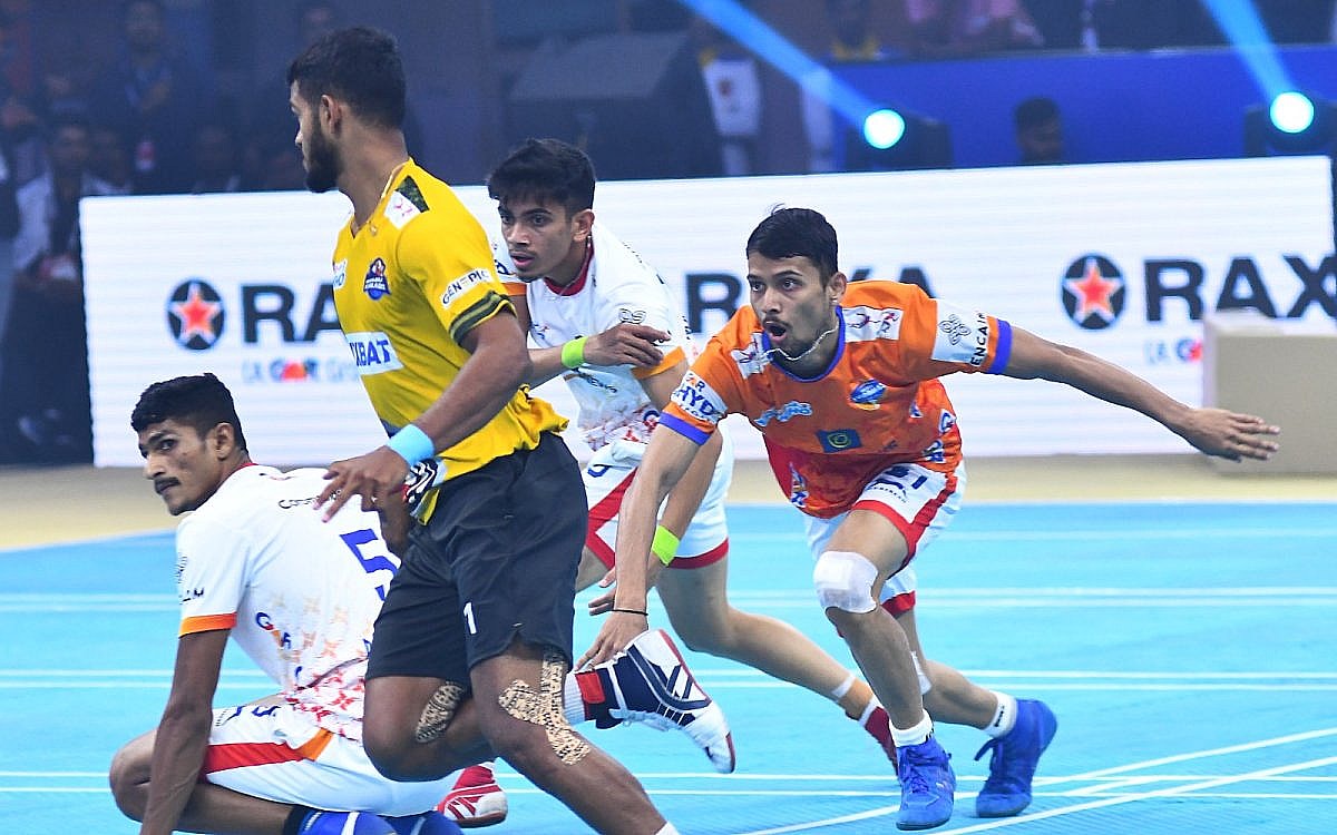 UKK: Telugu Yoddhas Notch Their Largest Victory Margin Of The Season Over Mumbai Khiladis