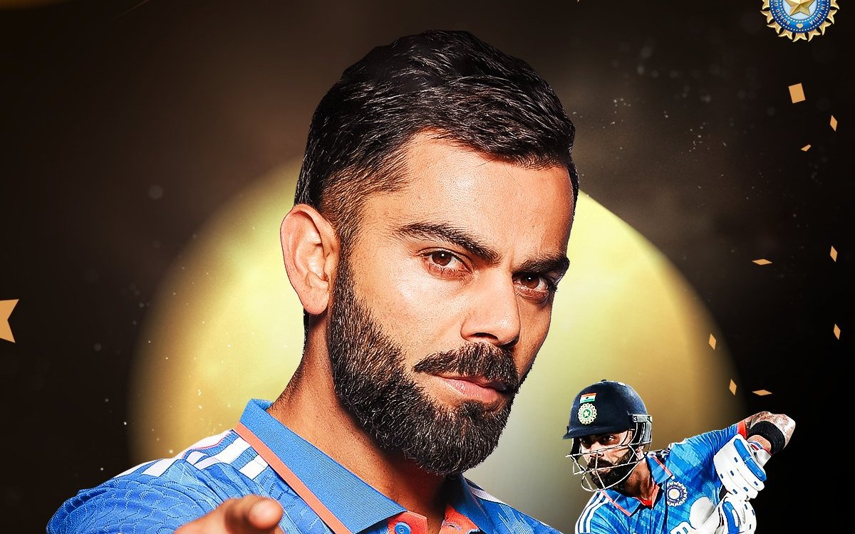 Virat Kohli Awarded ICC Men’s ODI Cricketer Of The Year 2023