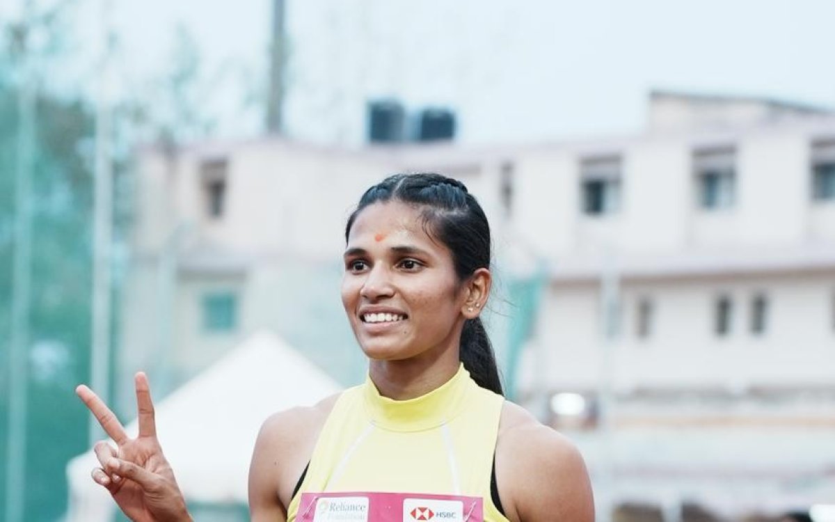 AIAC: Jyothi breaks national record with a gold medal