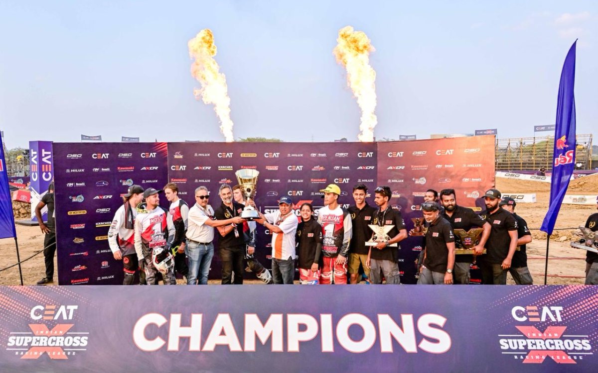 BigRock Motorsport Dominates Grand Finale Of Indian Supercross Racing League