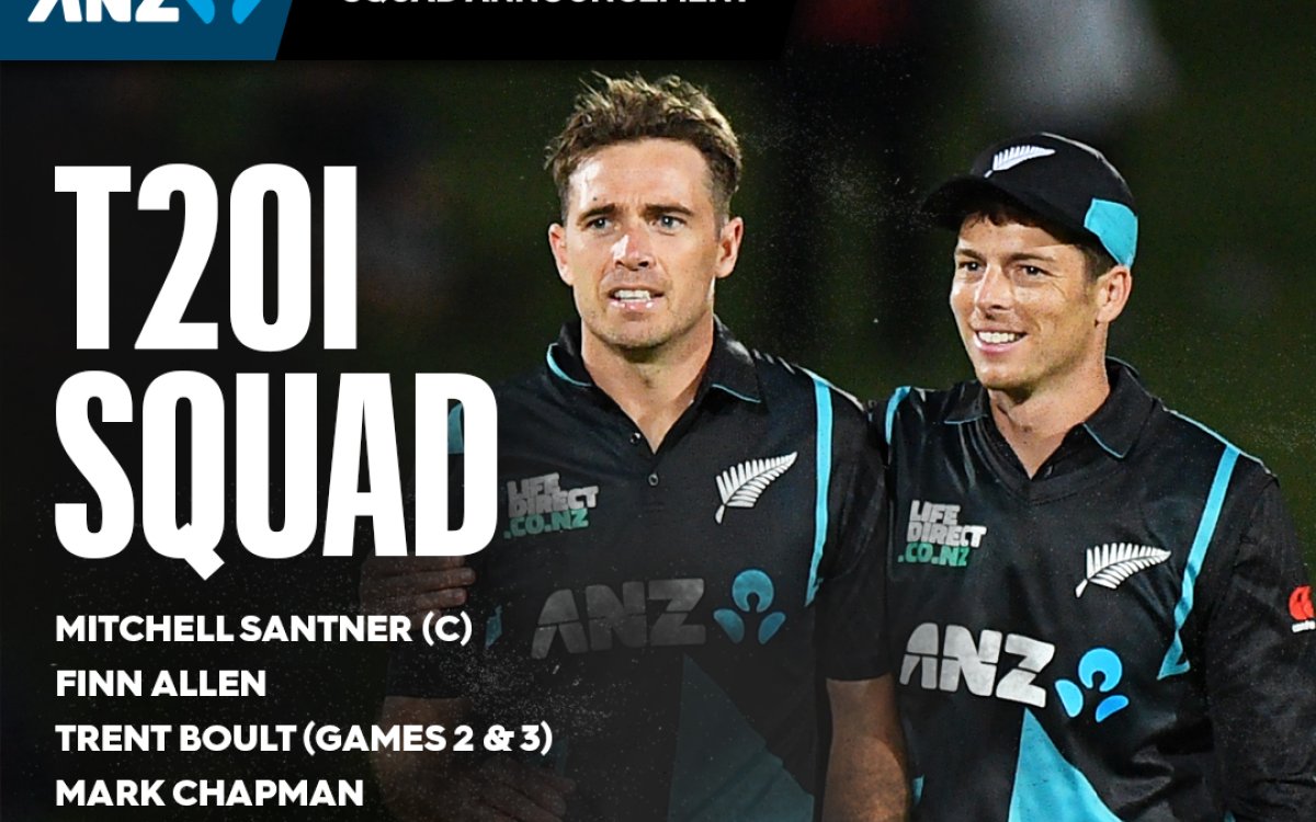 Boult returns as NZ name squad for Australia T20Is; Williamson on paternity leave