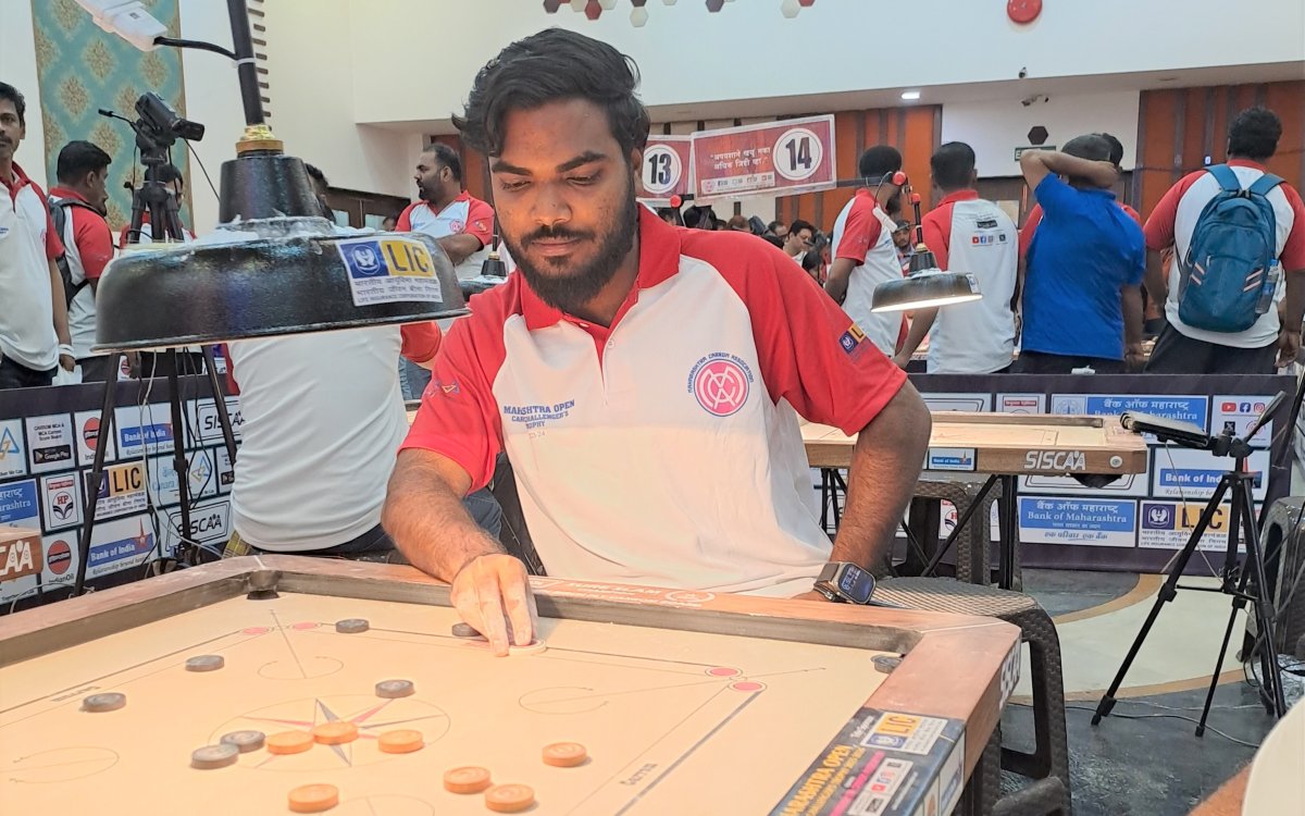 Carrom Challenger’s Trophy 2023-2024: Sri Lankan Chamara, Maldives' Ali fight back to record victori