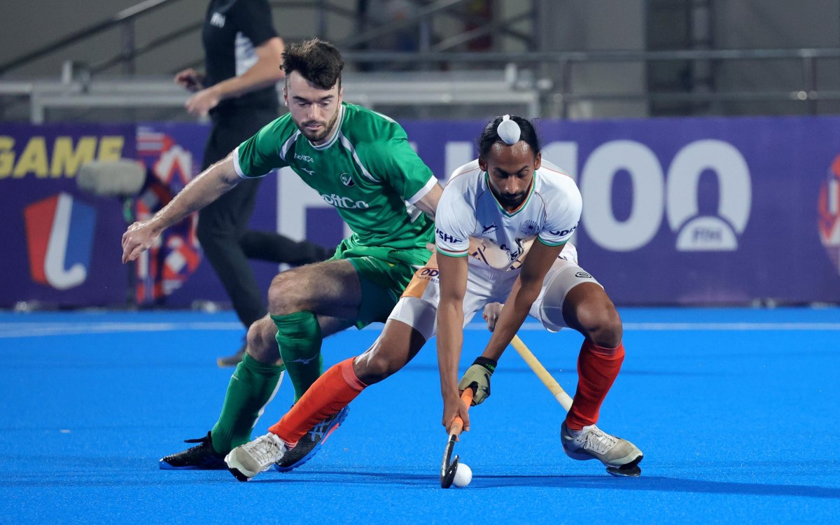 FIH Pro League: Gurjant's last-gasp winner helps India edge past Ireland 1-0